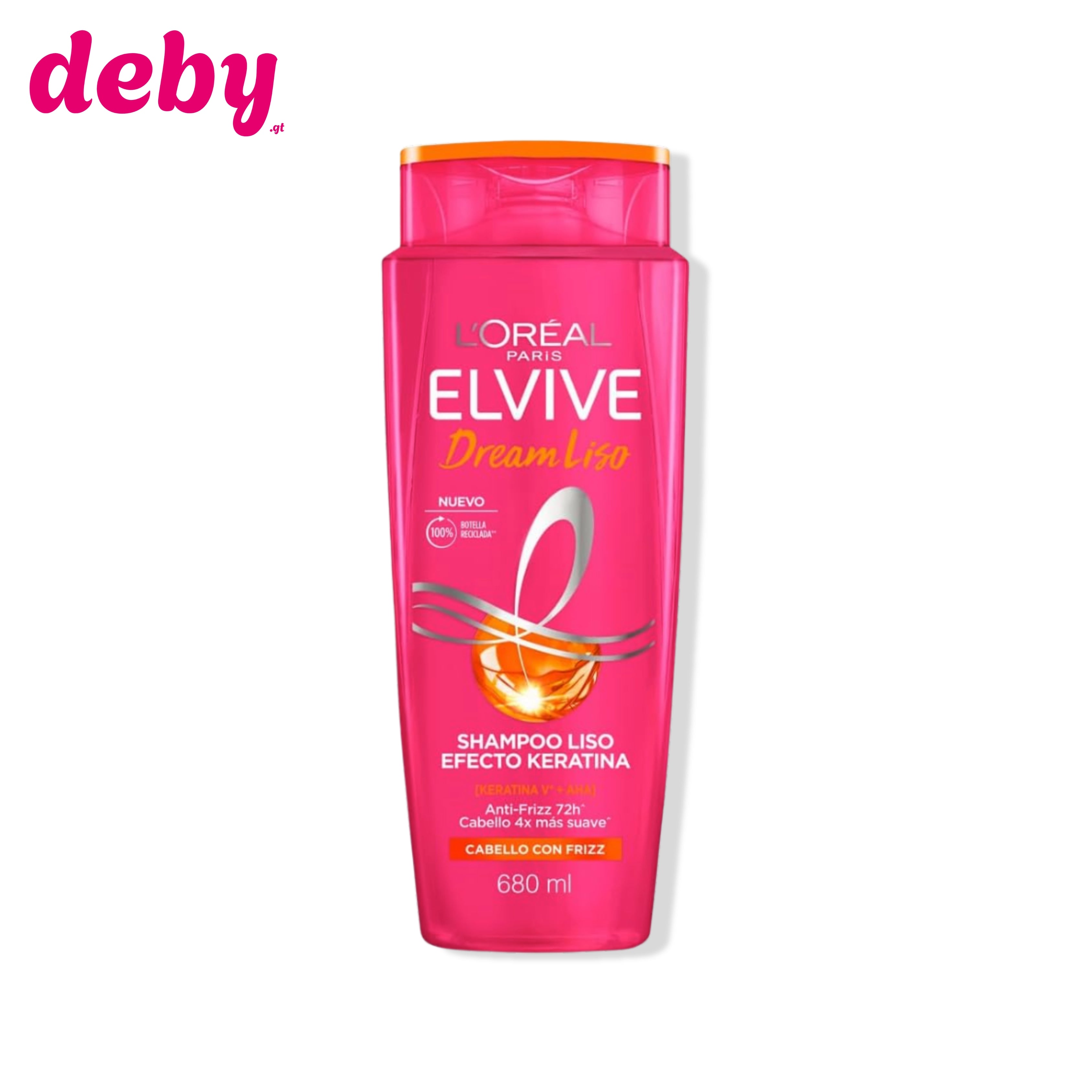 Shampoo Elvive Dream Liso Efecto Keratina 680ML