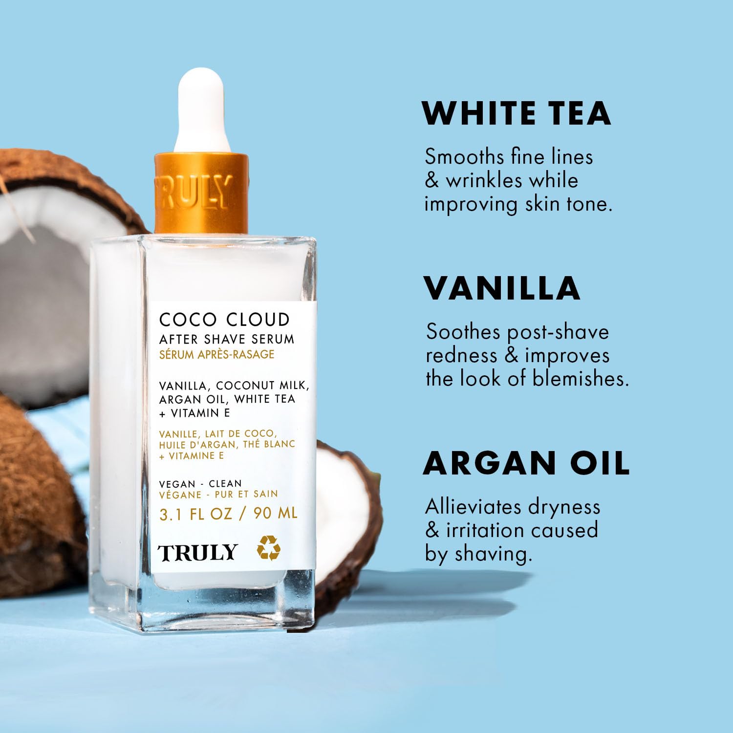 Truly After Shave Serum Glaze Donut 189ML Jumbo Size