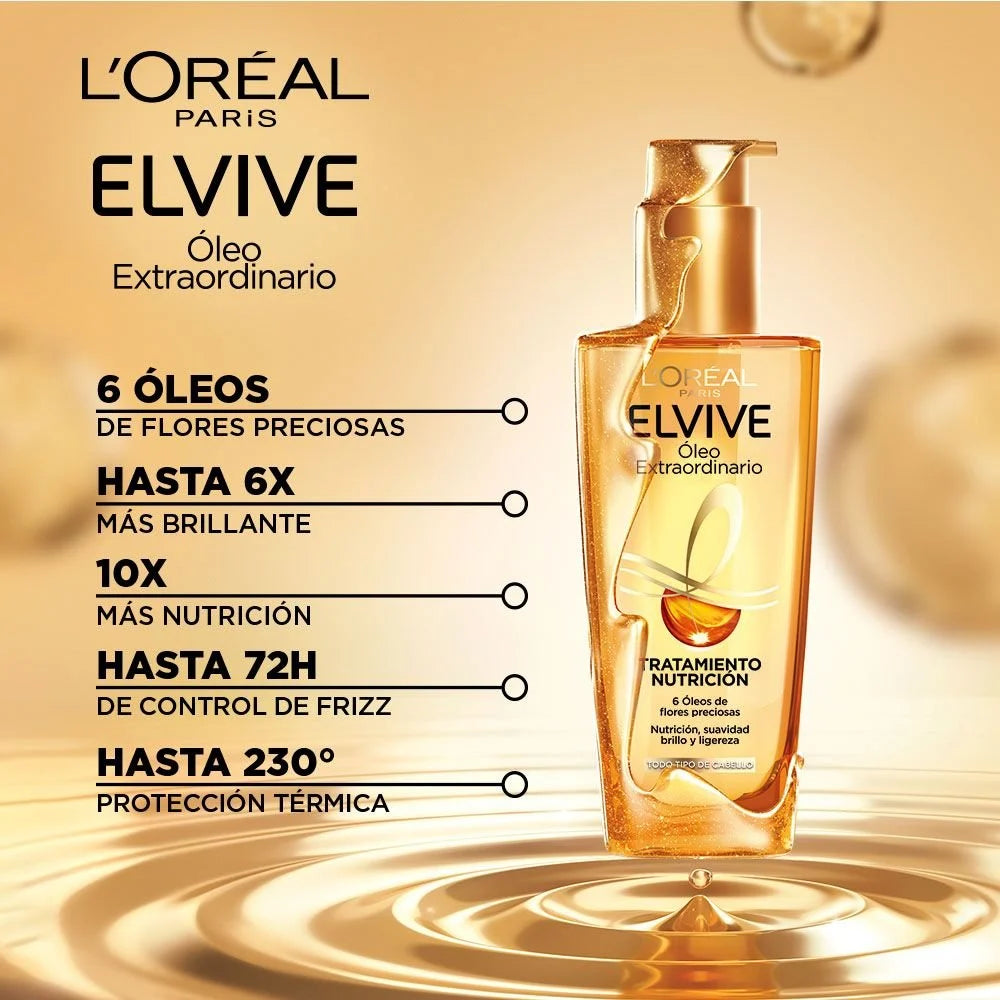 Tratamiento Loreal Aceite Óleo Extraordinario 100ML