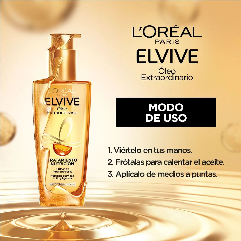 Tratamiento Loreal Aceite Óleo Extraordinario 100ML