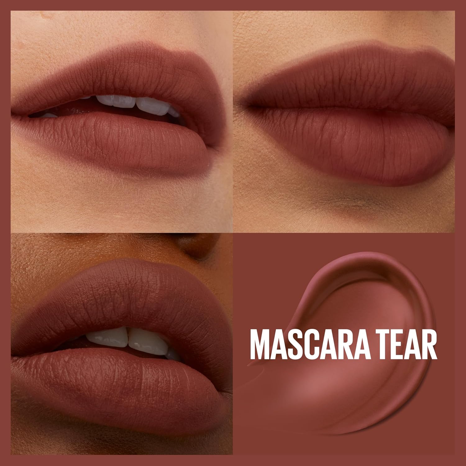 Tinte Maybelline Teddy Mascara Tear - 12 Horas