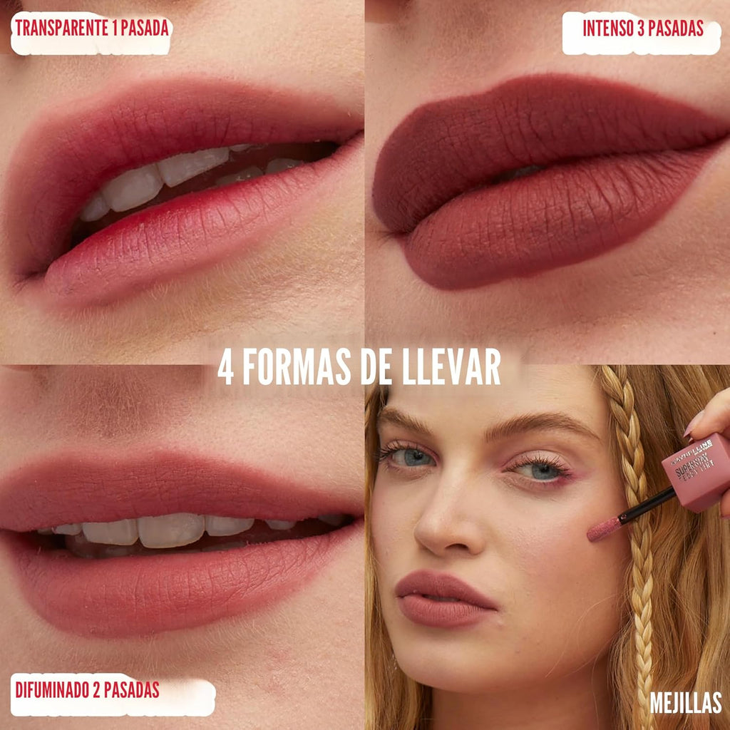 Tinte Maybelline Teddy Wild At Heart - 12 Horas